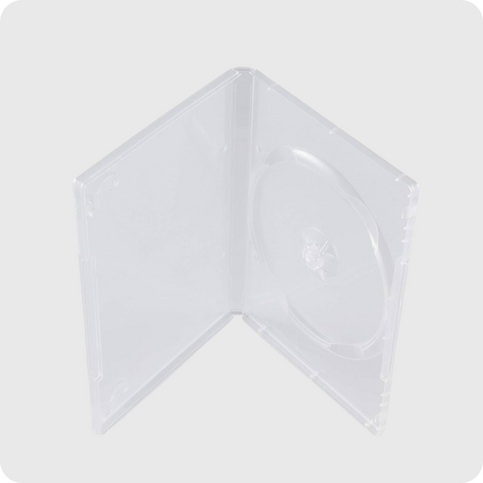 25-Pack Clear DVD Cases